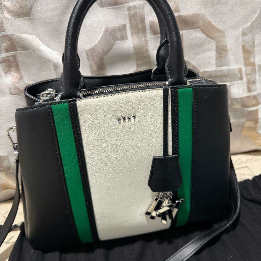 DKNY Black and Green Women's Bag